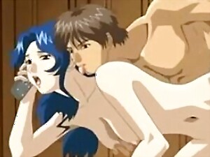 Потрясающая девушка в аниме занимается грязным сексом в горячем видео.